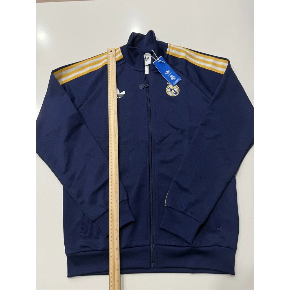 Adidas REAL OG TT Real Madrid Men's Dark Blue Track Jacket M KE3846
